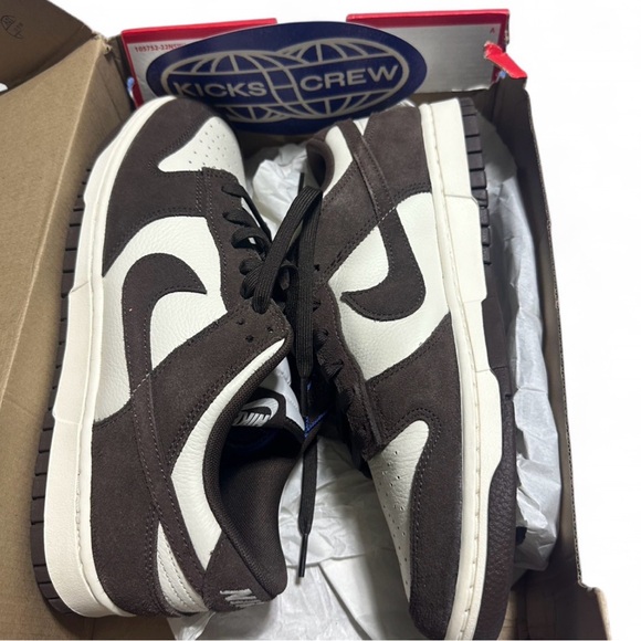 Nike Dunk Low Retro SE Pale Ivory Baroque Brown Size 10